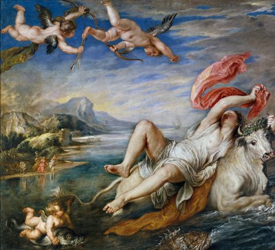 El rapto de Europa de Peter Paul Rubens
