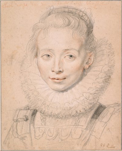 La hija de Rubens Clara Serena, nombrada dama de honor de la Infanta Isabel, c. 1623 de Peter Paul Rubens