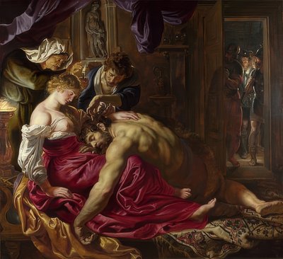 Sansón y Dalila de Peter Paul Rubens