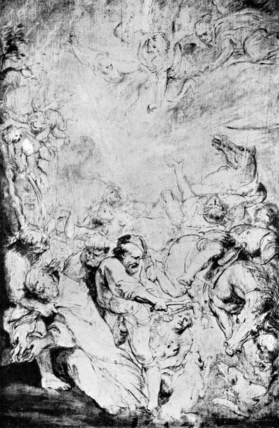 Boceto del Martirio de San Livino, c1633, 1933 de Peter Paul Rubens