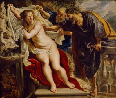 Susana y los dos ancianos de Peter Paul Rubens