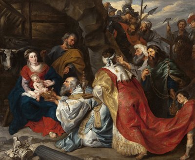 La adoración de los magos de Peter Paul Rubens