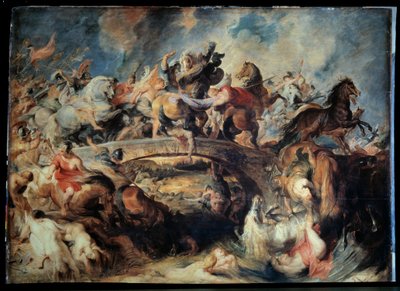 La batalla de las amazonas de Peter Paul Rubens