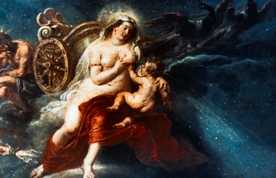 El nacimiento de la Vía Láctea, 1668 de Peter Paul Rubens
