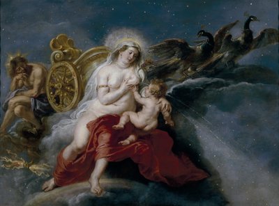 El Nacimiento de la Vía Láctea, ca 1637 de Peter Paul Rubens
