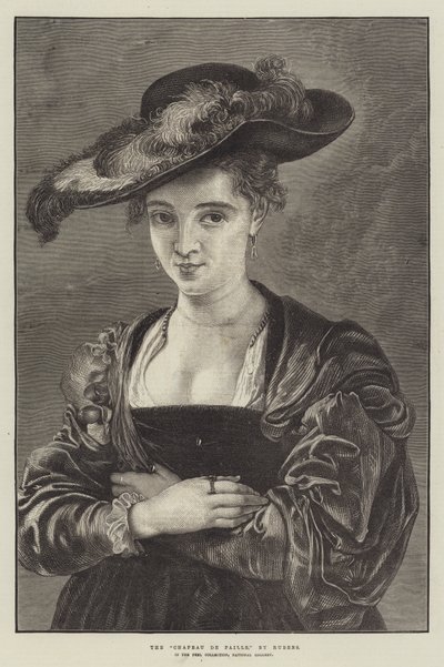 El sombrero de paja de Peter Paul Rubens