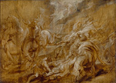 La conversión de San Pablo, c. 1616-1620 de Peter Paul Rubens