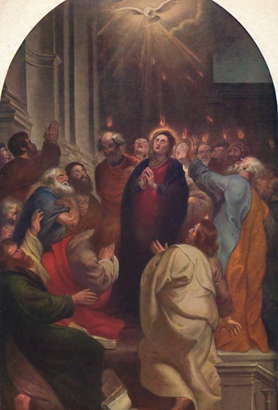 El descenso del Espíritu Santo, 1619, 1914 de Peter Paul Rubens