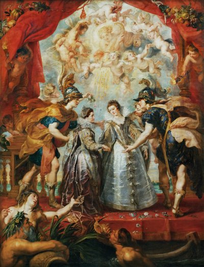 El intercambio de las princesas en la frontera española. El ciclo de María de Médici de Peter Paul Rubens