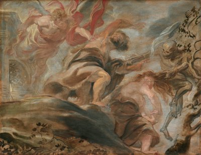 La expulsión del Jardín del Edén de Peter Paul Rubens