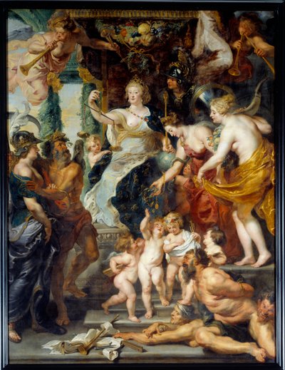 La Felicidad de la Regencia (detalle) de Peter Paul Rubens