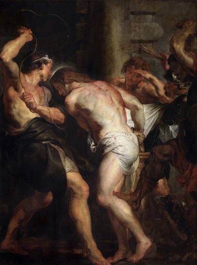 La Flagelación de Cristo, 1617 de Peter Paul Rubens