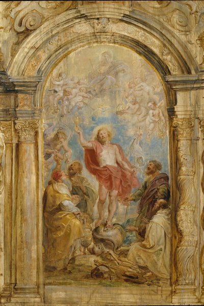 La glorificación de la Eucaristía de Peter Paul Rubens