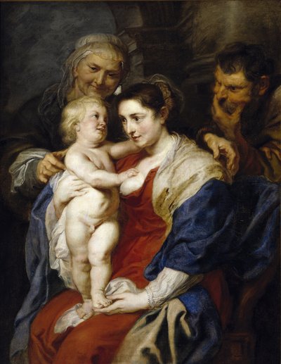 La Sagrada Familia con Santa Ana de Peter Paul Rubens