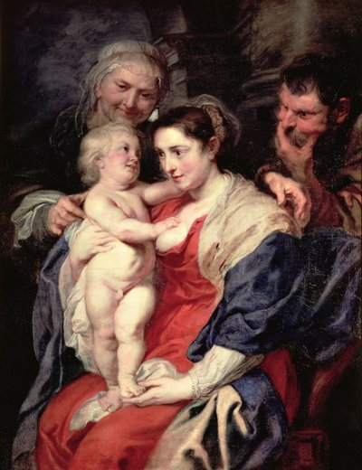 La Sagrada Familia con Santa Ana de Peter Paul Rubens
