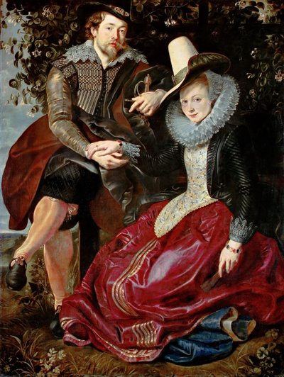 La Bower de Madreselva, ca 1609 de Peter Paul Rubens