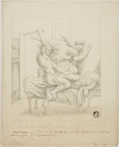 El hombre atormentado por sueños de Peter Paul Rubens