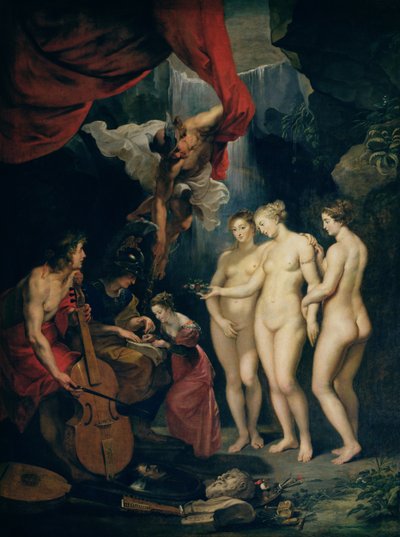 El ciclo de los Medici: Educación de María de Medici (1573-1642) 1621-25 de Peter Paul Rubens