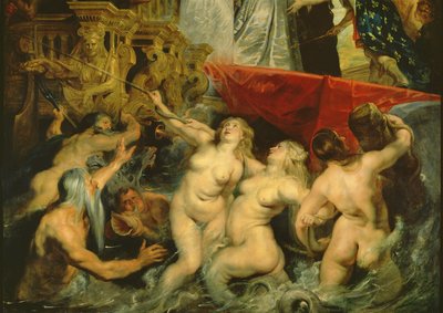 El Ciclo de los Medici: El Desembarco de María de Medici en Marsella de Peter Paul Rubens