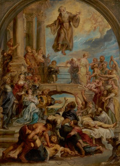 Los milagros de San Francisco de Paula de Peter Paul Rubens