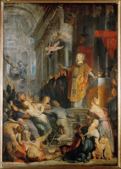 Los milagros de San Ignacio de Loyola de Peter Paul Rubens