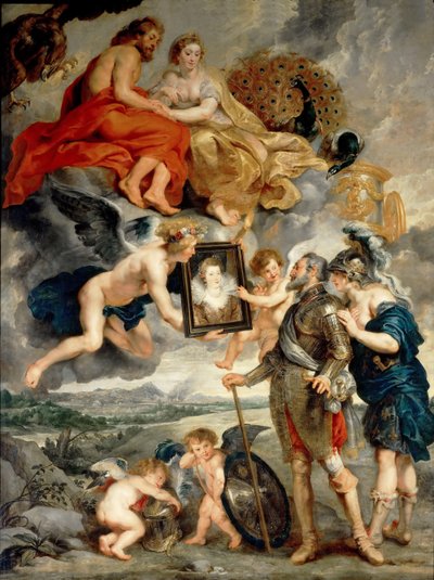 La presentación de su retrato a Enrique IV El ciclo de María de Médici de Peter Paul Rubens
