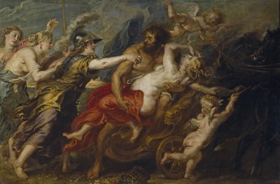 El rapto de Proserpina, 1636-1638 de Peter Paul Rubens