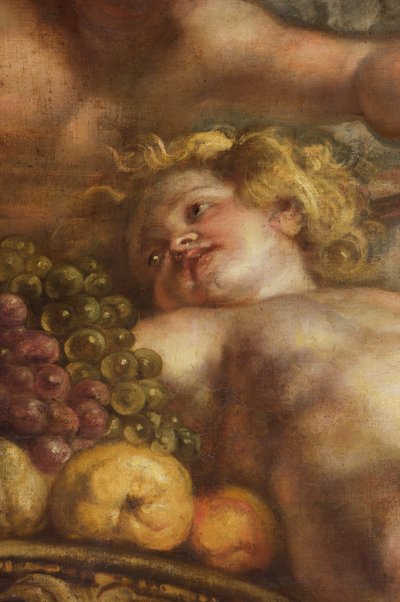 El techo de Rubens, Banqueting House, Whitehall, c.1629-34 (óleo sobre lienzo) de Peter Paul Rubens
