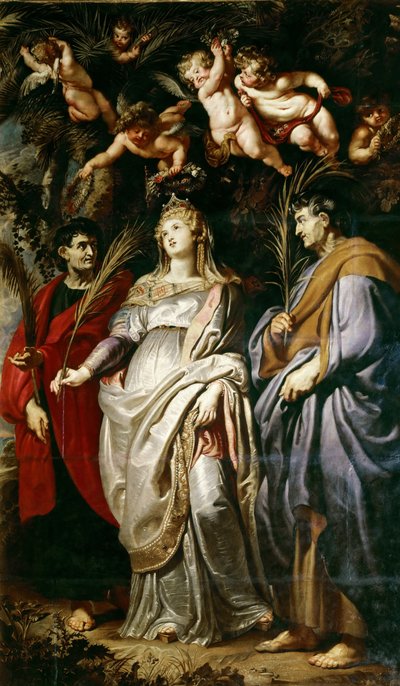 Los santos Domitila, Nereo y Aquiles de Peter Paul Rubens