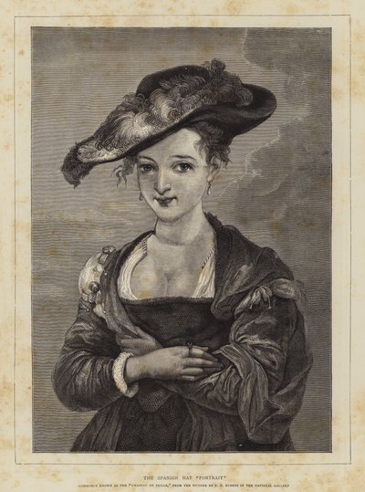 El Retrato del Sombrero Español de Peter Paul Rubens