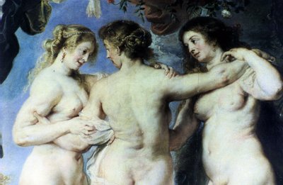 Las Tres Gracias, c.1635 de Peter Paul Rubens