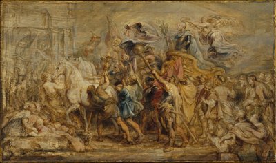 El triunfo de Enrique IV, c.1630 de Peter Paul Rubens