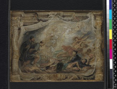 La victoria de la Eucaristía sobre la herejía, c.1625-26 de Peter Paul Rubens
