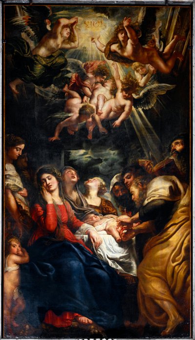 La circuncisión de Peter Paul Rubens