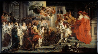 La coronación de María de Médicis de Peter Paul Rubens