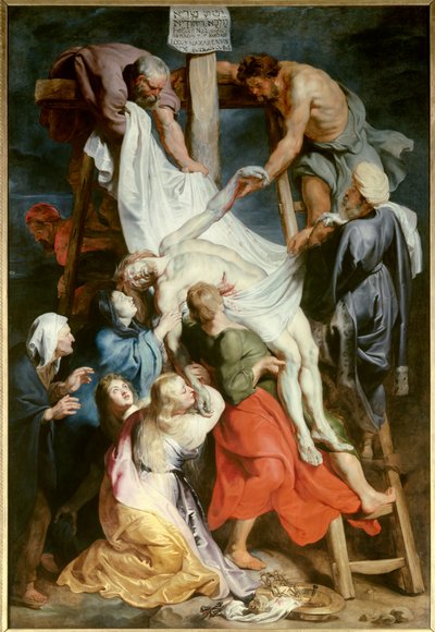 El descendimiento de la cruz de Peter Paul Rubens