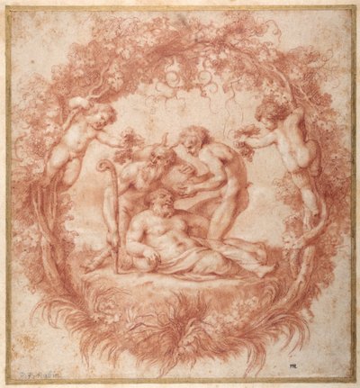 El diseño de la Tazza Farnese de Peter Paul Rubens