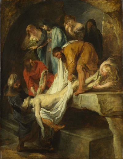 El entierro de Cristo de Peter Paul Rubens