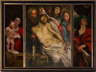 La lamentación sobre el Cristo muerto de Peter Paul Rubens