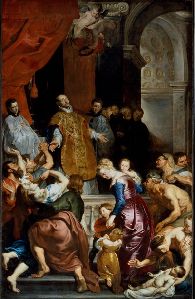 Los milagros de San Ignacio de Loyola de Peter Paul Rubens