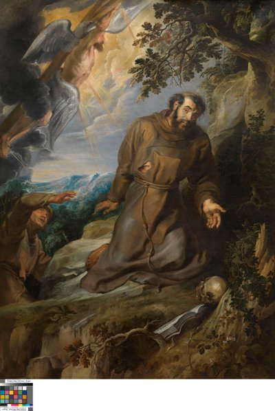 La estigmatización de San Francisco de Asís de Peter Paul Rubens