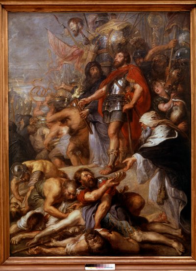 El triunfo de Judas Macabeo de Peter Paul Rubens