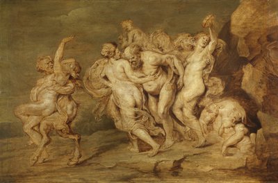 Triunfo de Sileno, 1600-99 de Peter Paul Rubens