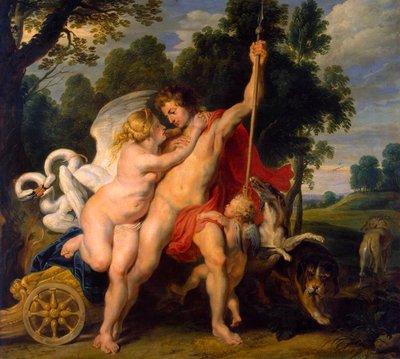 Venus y Adonis de Peter Paul Rubens
