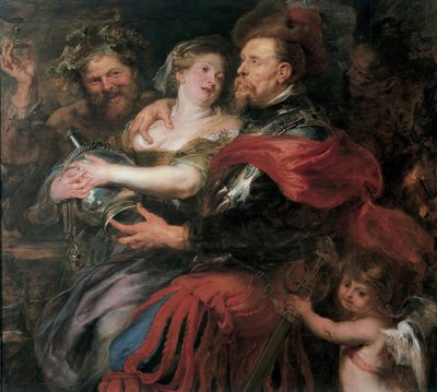 Venus y Marte, 1632-1636 de Peter Paul Rubens