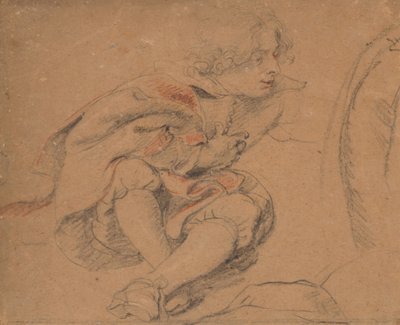 Joven sentado de Peter Paul Rubens