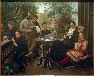 Heinrich Hirschsprung, fabricante de tabaco danés, mecenas y coleccionista de arte (fundador de la colección Hirschsprung en Copenhague); Copenhague de Peder Severin Krøyer