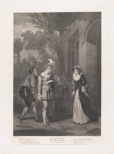 Anne Page, Slender y Shallow, Shakespeare, Las alegres comadres de Windsor de Peter Simon