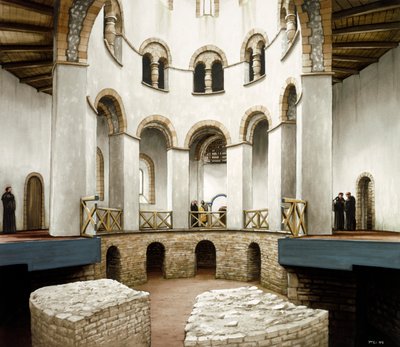 La rotonda del abad Wulfric en la abadía de San Agustín de Peter Urmston