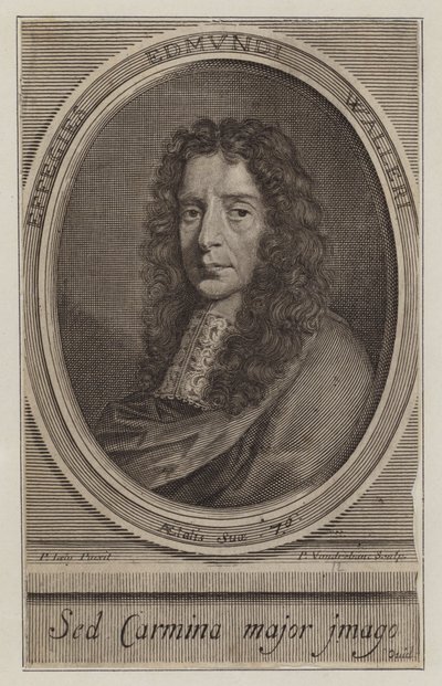 Edmund Waller, poeta y político inglés de Peter Vanderbank
